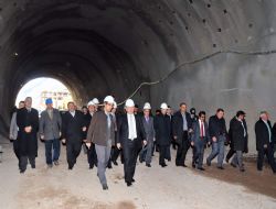 Torul tünellerinde ışık göründü 